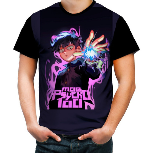 Camisa Camiseta Personalizada Anime Mob Psycho Shopee Brasil