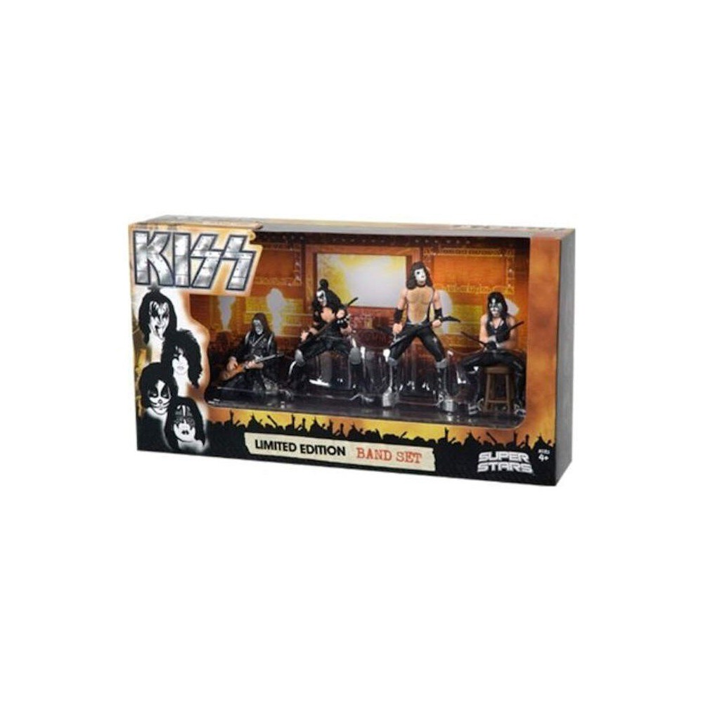 Bonecos RARO da Banda KISS SuperStars Set | Shopee Brasil