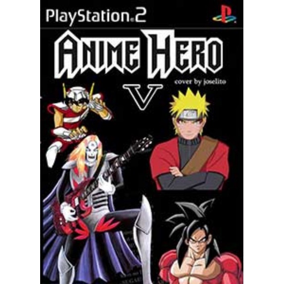 Jogo Guitar Hero Anime Hero 5 ps2