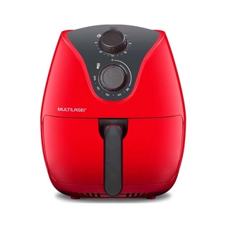 Fritadeira Elétrica Air Fryer Multilaser 4L Grade e Timer 60min Temp até 200°C 127v 1500W - CE083