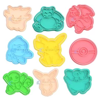 Cortador Pokemon Pikachu Go Biscoito Cookie Pasta Festa Decoração ESCOLHA