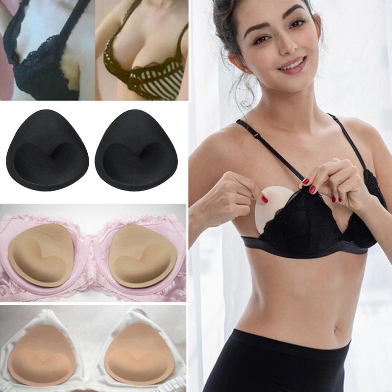 Peito Push Up Sticky Bra Almofadas de esponja mais grossas Breast