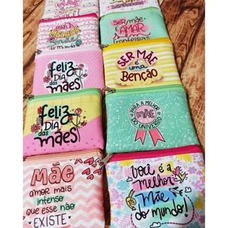20 Porta Moedas lembrancinha Dia Das Mães, Aniversario, Casamento, Personalizados em Oferta na Shopee