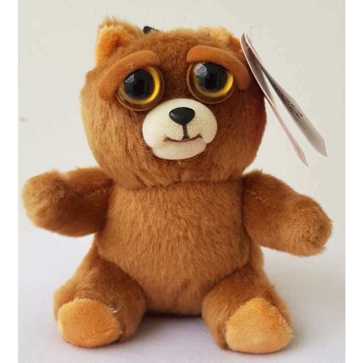 Pelúcia Mini Feisty Pets Chaveiro (Mudança Facial)