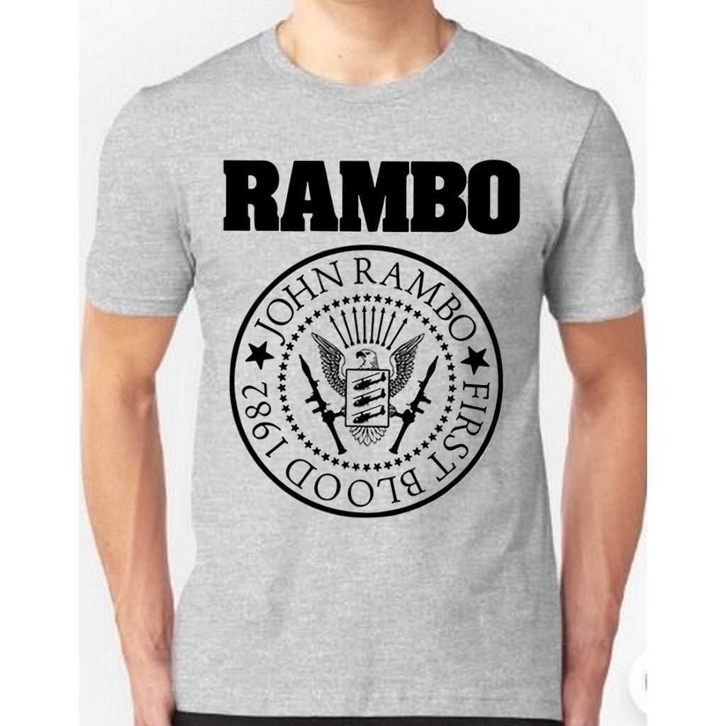 Camiseta John Rambo First Blood 1982 | Shopee Brasil