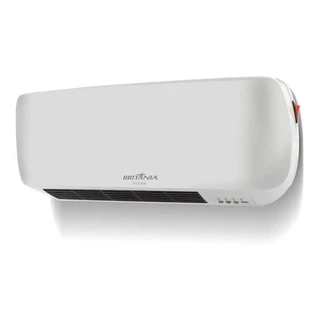 Aquecedor Elétrico Portátil 2 Em 1 Split Ventilador Britânia 127v achadinhos da shopee casa
