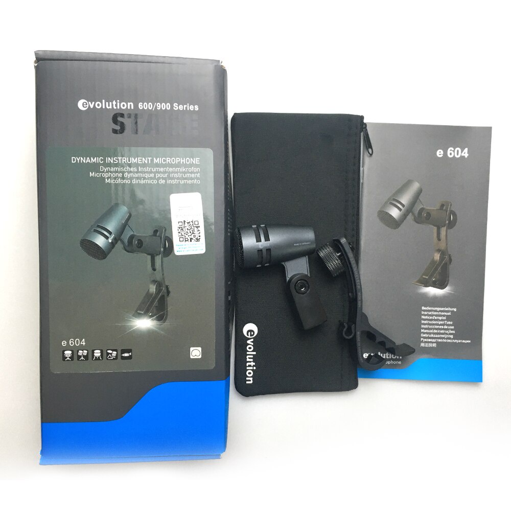 Sennheiser E604 E 604 tom snare Evolution Series cardioid