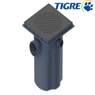 Caixa De Gordura Dn100 Cinza - Tigre