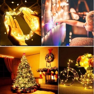 Fio De Fada 2M Com Luzes Led Fada Para Decoração De Casa e Natal Festa