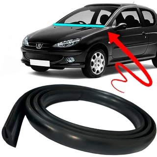 Borracha Acabamento Churrasqueira Parabrisa Peugeot 206 207 307 308 408