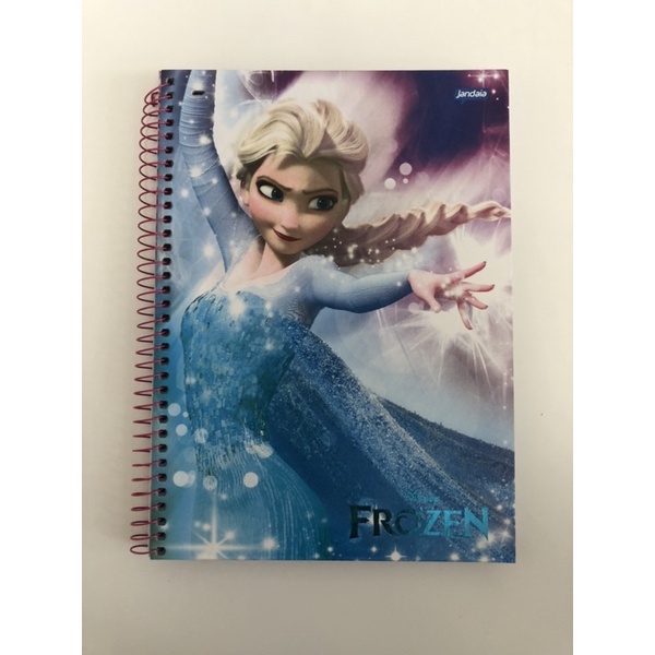 Caderno Frozen 96 Folhas Jandaia Shopee Brasil 7424