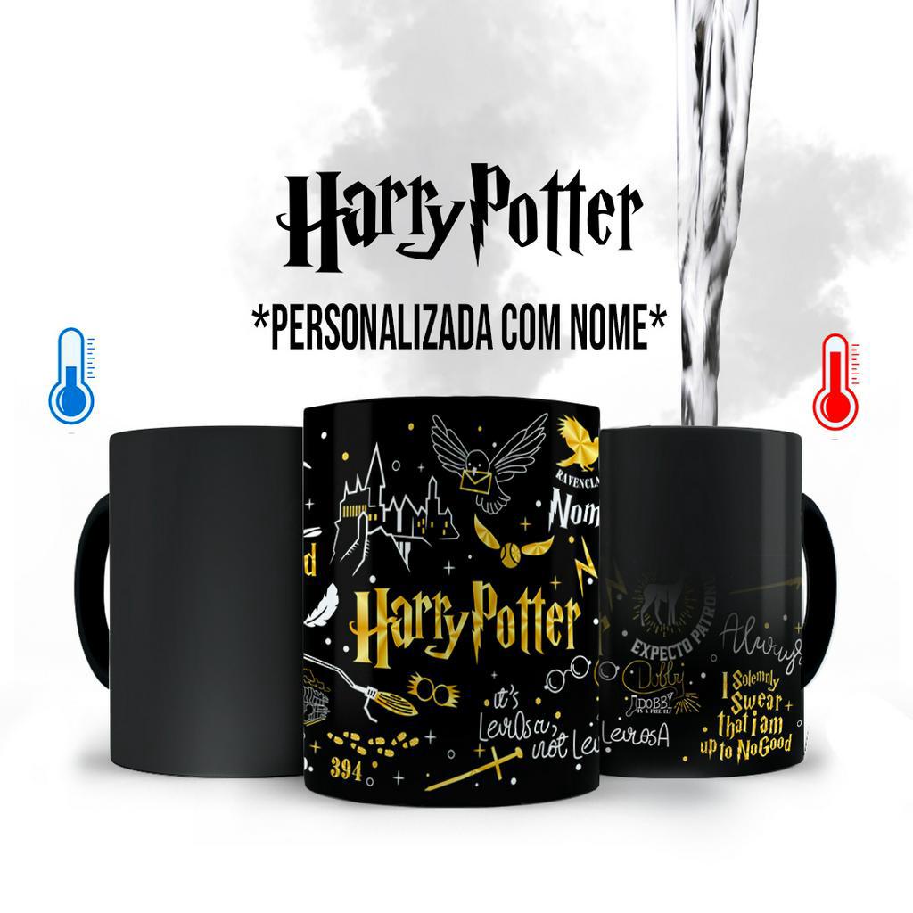 Caneca Mágica Feiticos Harry Potter Termossensível Modelo 1 em Promoção na  Americanas
