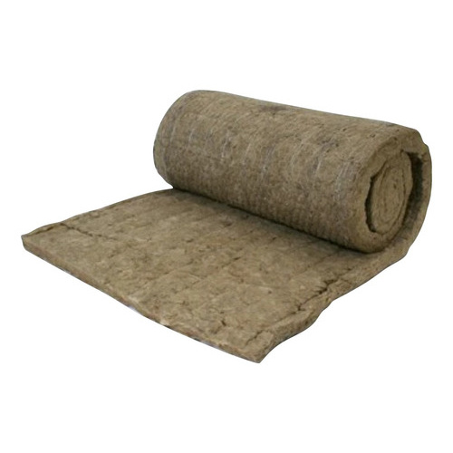 5 Placas Lã De Rocha 120cm X 60cm X 5cm Ótimo Isolante