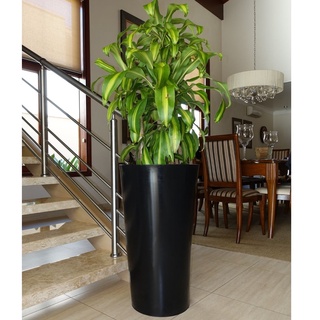 Vaso de Planta Redondo Polietileno Decorativo Jardim 59x40