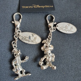 Duplo chaveiro Mickey e Pateta ( Tokyo Disney Sea)