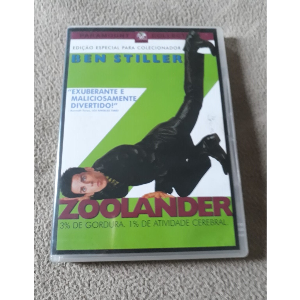 Dvd Zoolander (2001) - Ben Stiller - Original Usado Impecável | Shopee ...