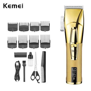 Kemei KM-5096 Máquina Elétrica De Corte De Cabelo 7000RPM Com Precisão Sem Fio