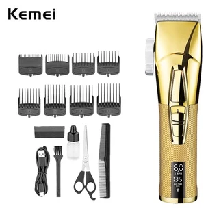 Kemei KM-5096 Máquina Elétrica De Corte De Cabelo 7000RPM Com Precisão Sem Fio