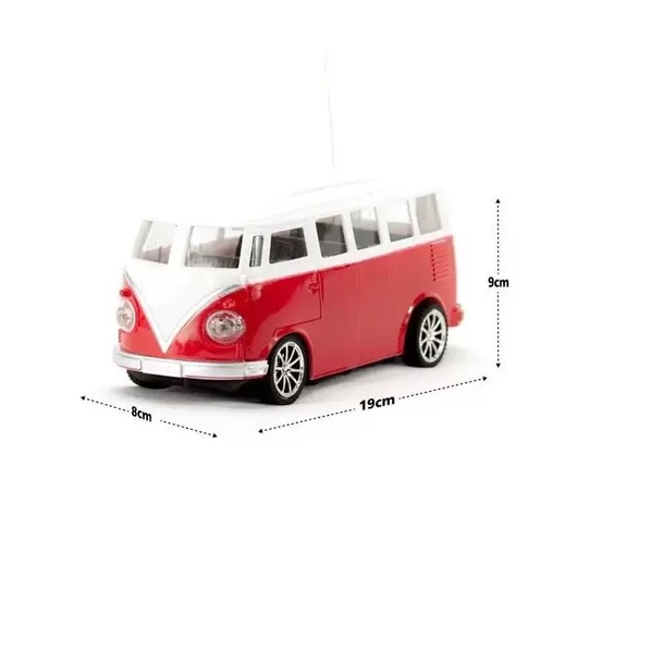 Carrinho De Controle Remoto Kombi Classica Com Luz AZUL | Shopee Brasil
