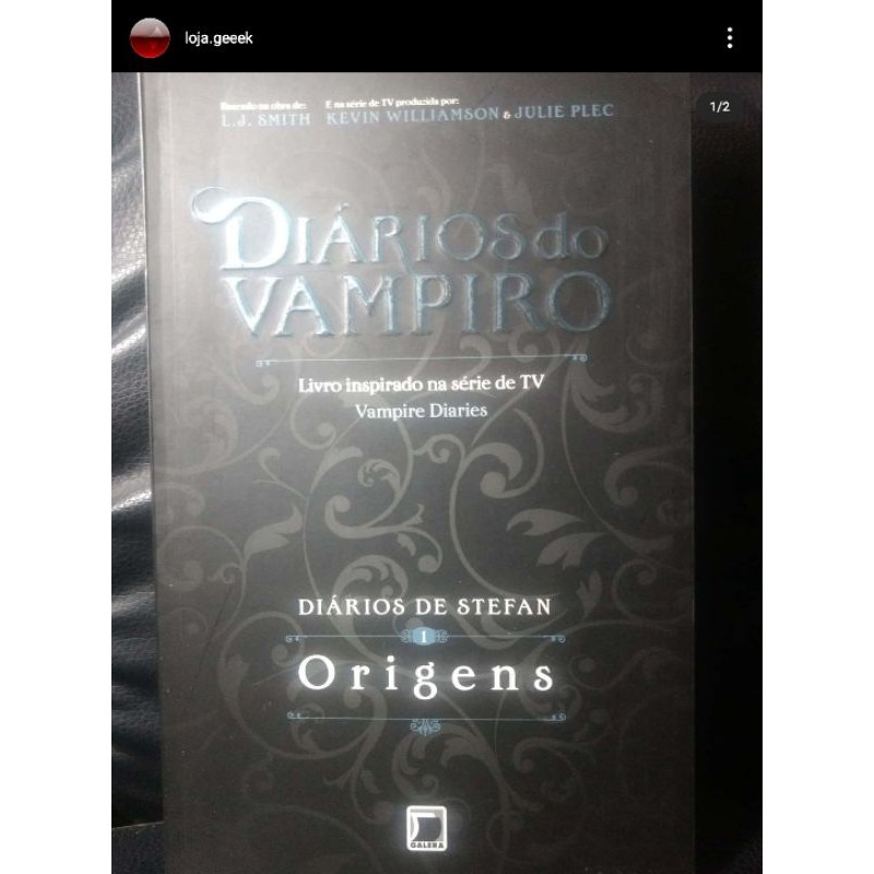 Livro - Diários do Vampiro - Diários de Stefan: Origens