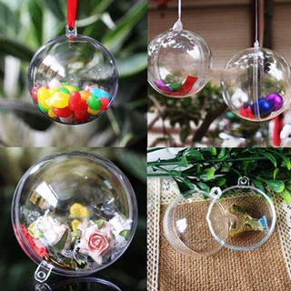 Kit C/36 Bolas Acrilica Transparente 6cm Decoração De Festa em Oferta na Shopee