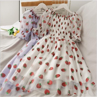 Strawberry sundress hot sale