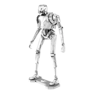 Quebra Cabeça Diy 3d Nano Metálico Robô Star Wars K-2so K2so