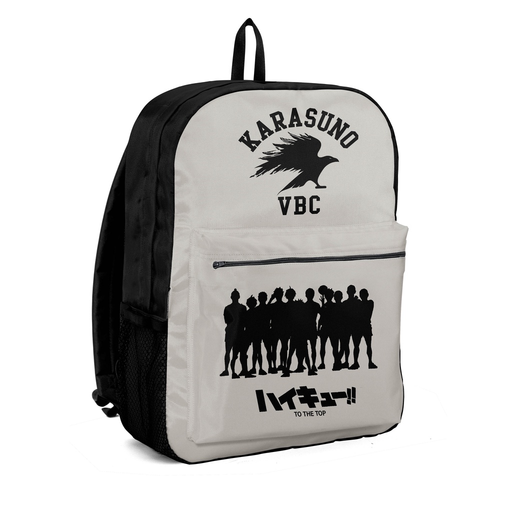 Mochila Escolar Bolsa Anime Haikyū!! Haikyuu Vôlei Karasuno