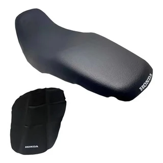 Capa De Banco Cg150 Titan 150 Fan 150 2009 Até 2013 Cg125 Fan 125 2009 Até 2013 Modelo Original Preto Piracapas