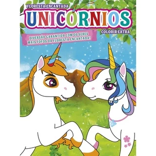 Unicórnios - Colorir Extra 02