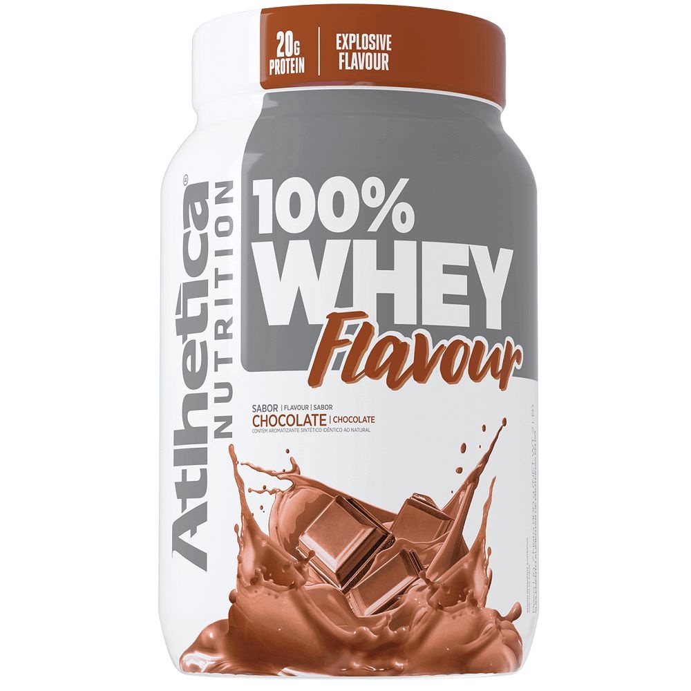 Whey Flavour 100% Concentrado 900g – Atlhetica