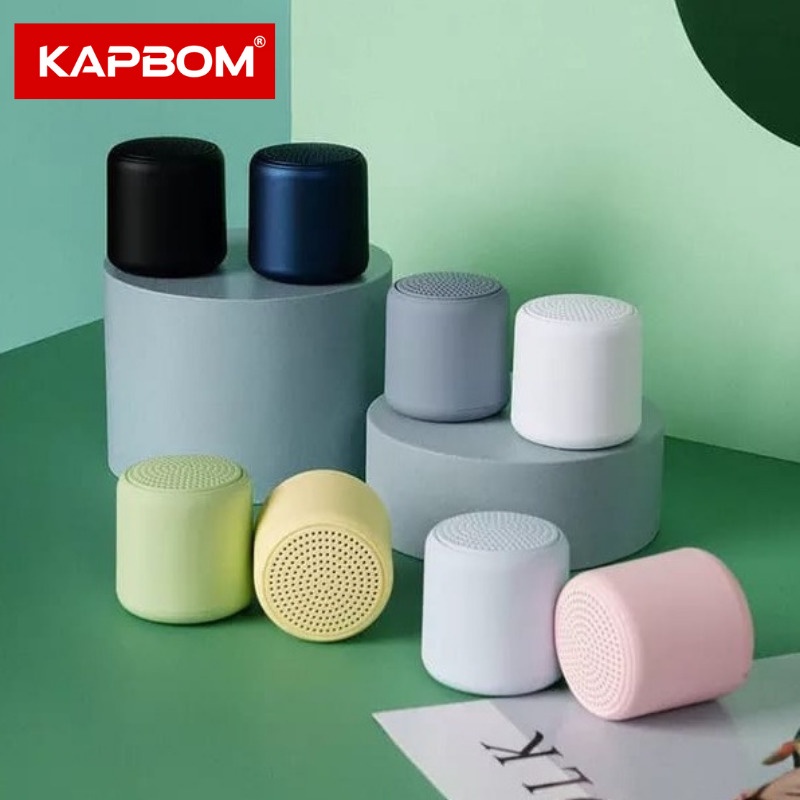 Mini Caixa De Som Tws InPods Bluetooth Macaron Colorido Mini Spkear