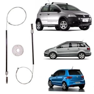 Kit Reparo Máquina de Vidro Elétrico Fox CrossFox SpaceFox Traseiro