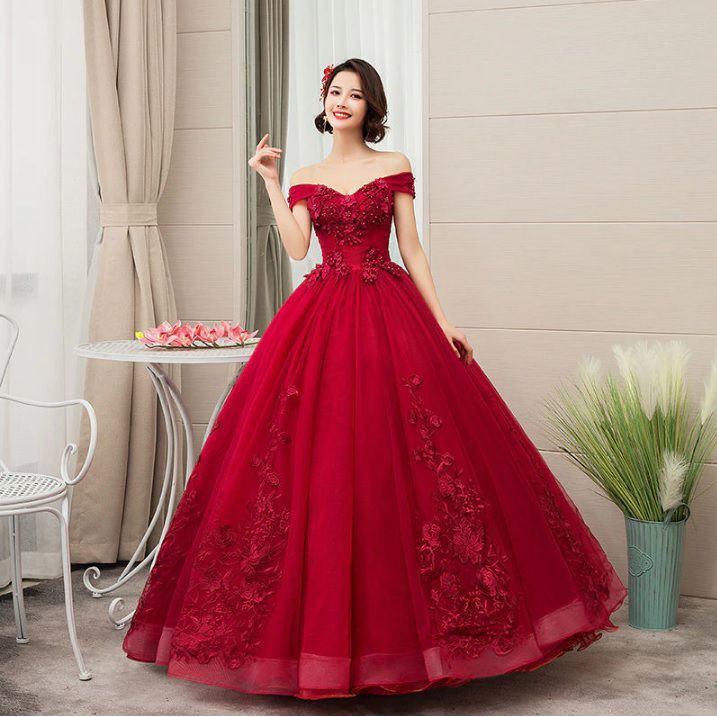 Vestido vermelho cheap de debutante