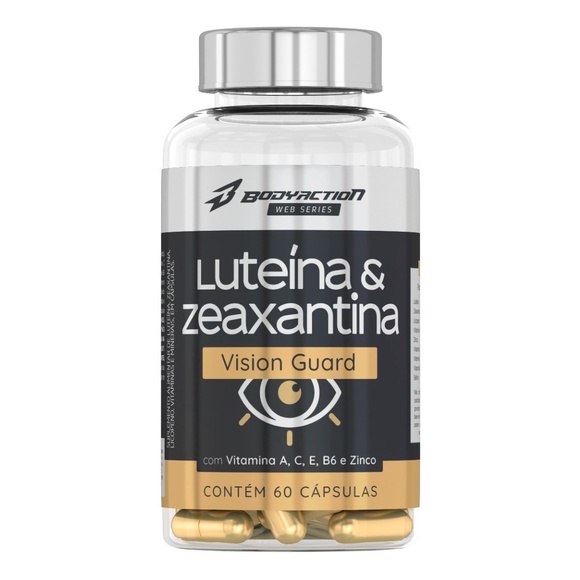 Luteína e Zeaxantina + Vitamina A, E, C, B6 e Zinco 60 Cáps - Bodyaction
