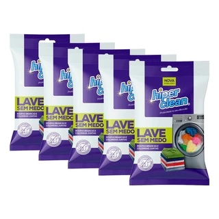 Kit 5 Lave Sem Medo HiperClean