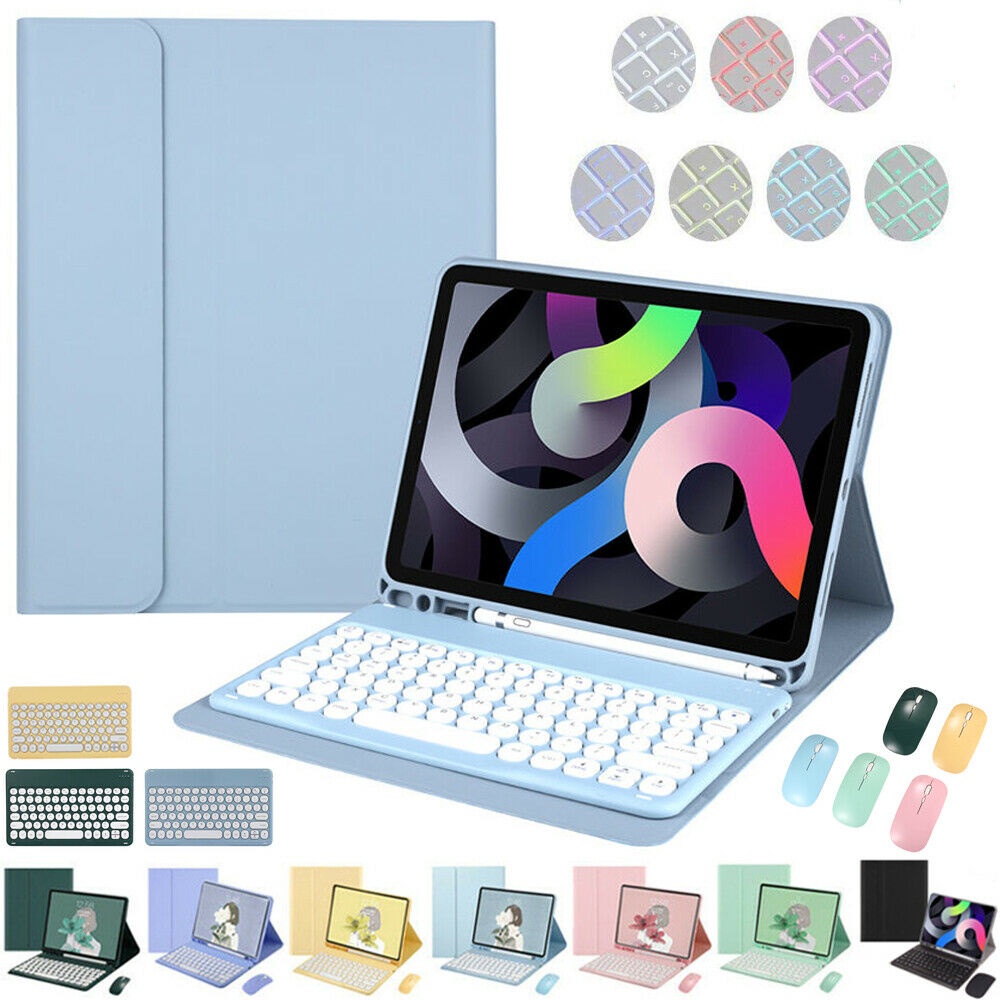 Para iPad De 7,9 Polegadas Mini 4/5 2019 Caixa Bluetooth Sem Fio Com Teclado