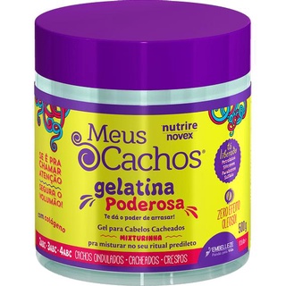 Gelatina Poderosa Novex Meus Cachos 500ml