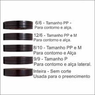 10 Fitas Preto Decorlux 20 Metros para Bronzeamento Natural / Artificial / Bronze Gelado