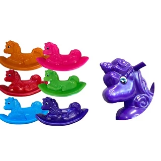 Gangorra Infantil Mágica Unicornio Cavalinho Para Meninos E Meninas