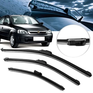 Palheta Par Limpador Novo Chevrolet Corsa Hatch 2002 2003 2004 2005 2006 2007 2008 2009 2010 2011 2012 Dianteiros + Traseiro Promoção Promoção! 