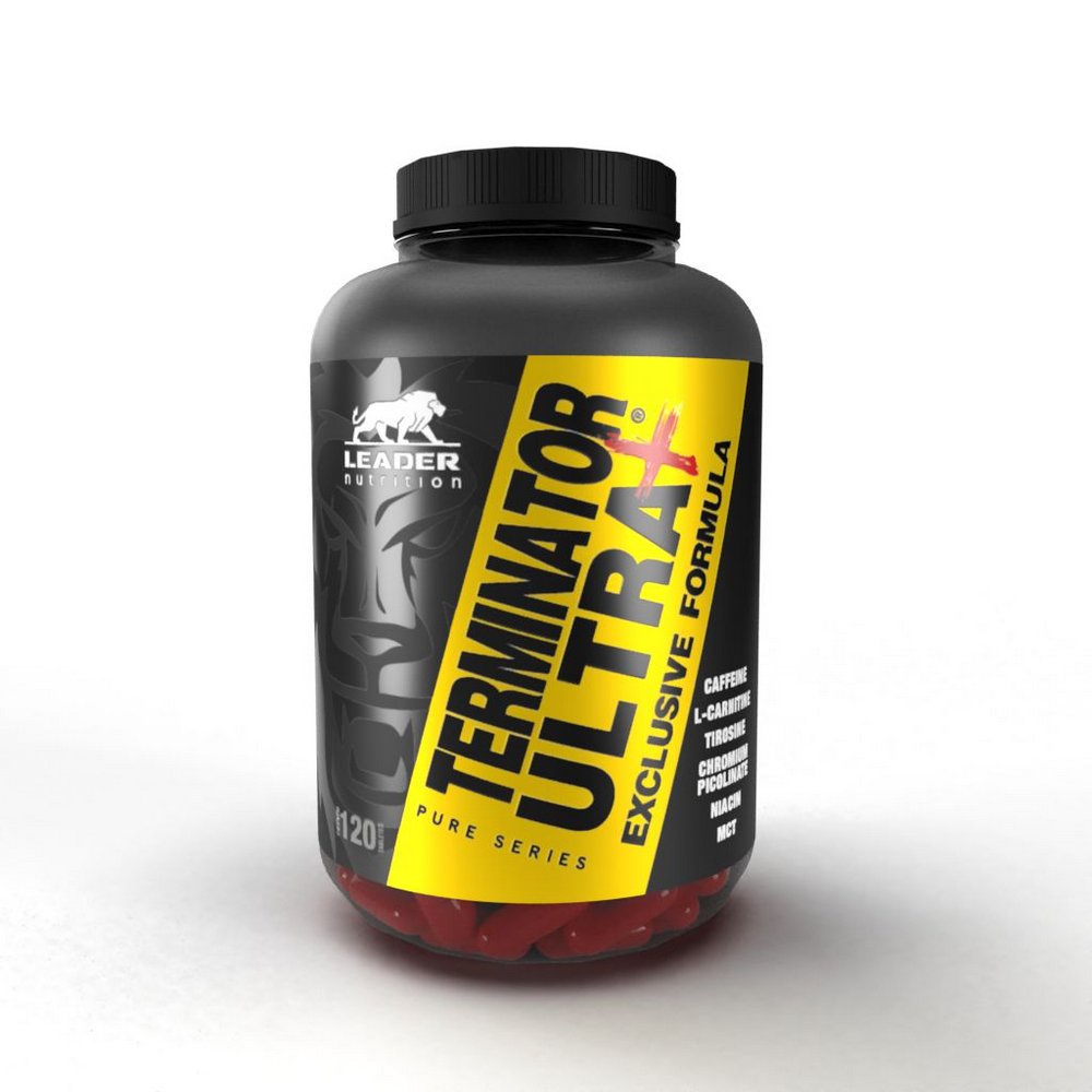 Terminator Ultra + TERMOGENICO QUEIMADOR 60 CAPS - Leader Nutrition AO ...