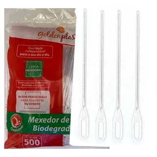 Palheta Mexedor De Café Drink Plastic Descartável 11cm C/500