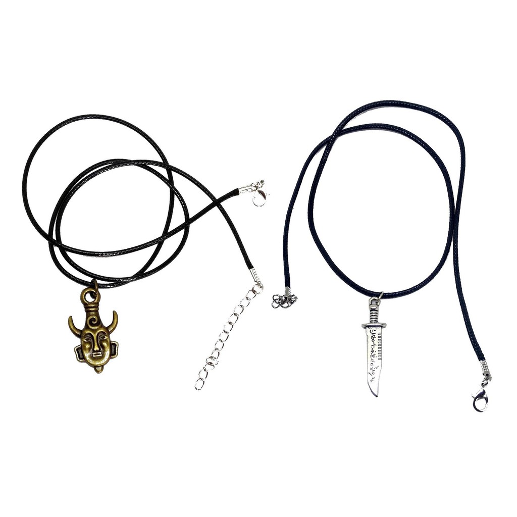 Colar Supernatural Dean + Faca Da Ruby (dupla face) | Shopee Brasil