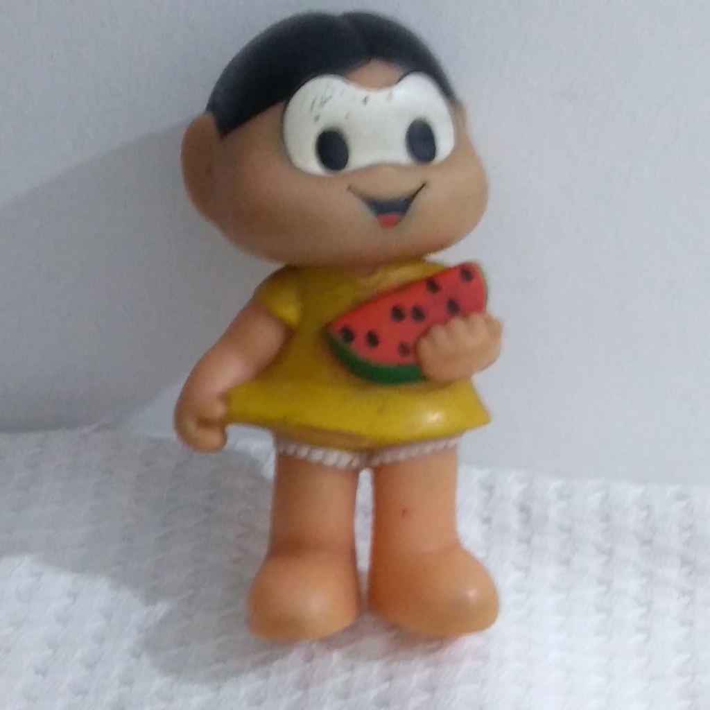 Boneca Magali Antiga de Vinil Mauricio Abekas 19cm de Altura Com ...
