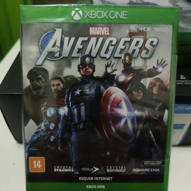 Jogo Marvel's Avengers - Xbox One Mídia Física - Square Enix