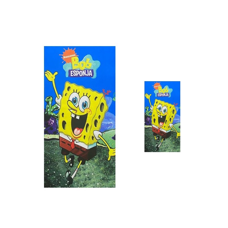 Bob Esponja Kit Toalha De Banho Bob Esponja Toalha De Rosto Bob