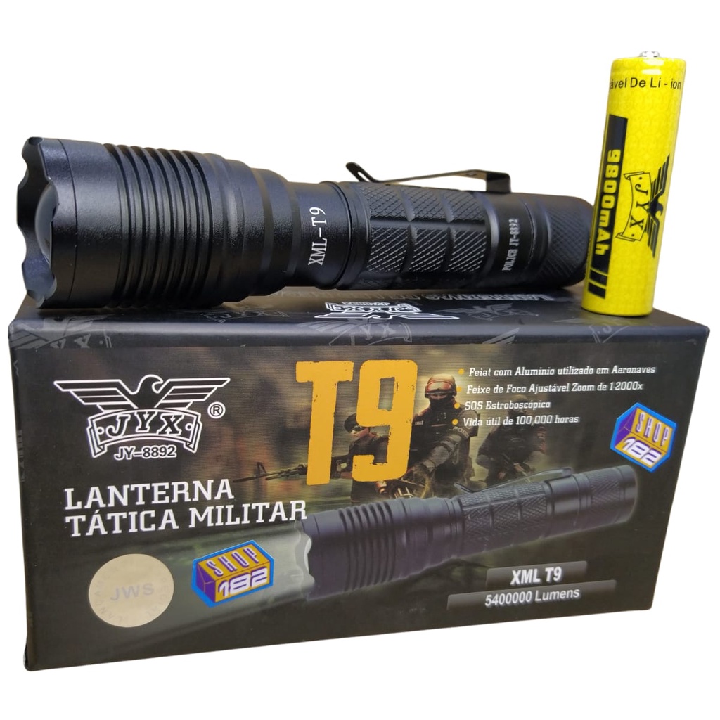 Lanterna Tática T9
