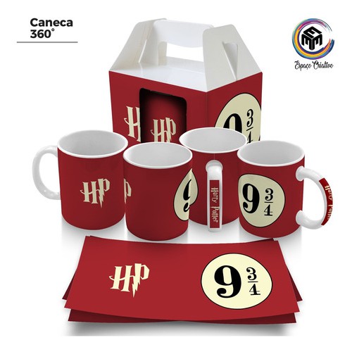 Caneca Mágica Feiticos Harry Potter Termossensível Modelo 1 em Promoção na  Americanas