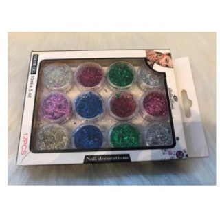 Kit De Artes Fun Decore Suas Unhas Glitter F0065-3